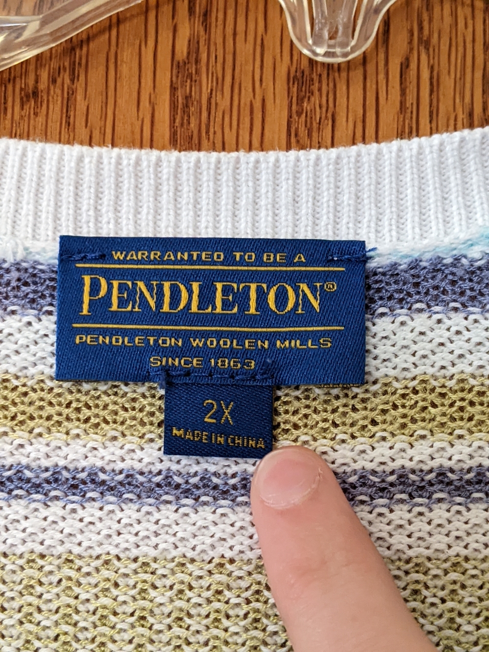 Pendleton Cardigan - Picture 2 of 4